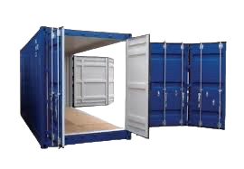 Conteneur avec portes latérales à vendre à Montréal, Québec - Conteneurs KJS Containers Inc.