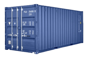 Arrière-plan Conteneur régulier de 20 pieds neuf dun voyage à vendre à Montréal, QC - Conteneurs KJS Containers Inc copie – petite taille supprimé