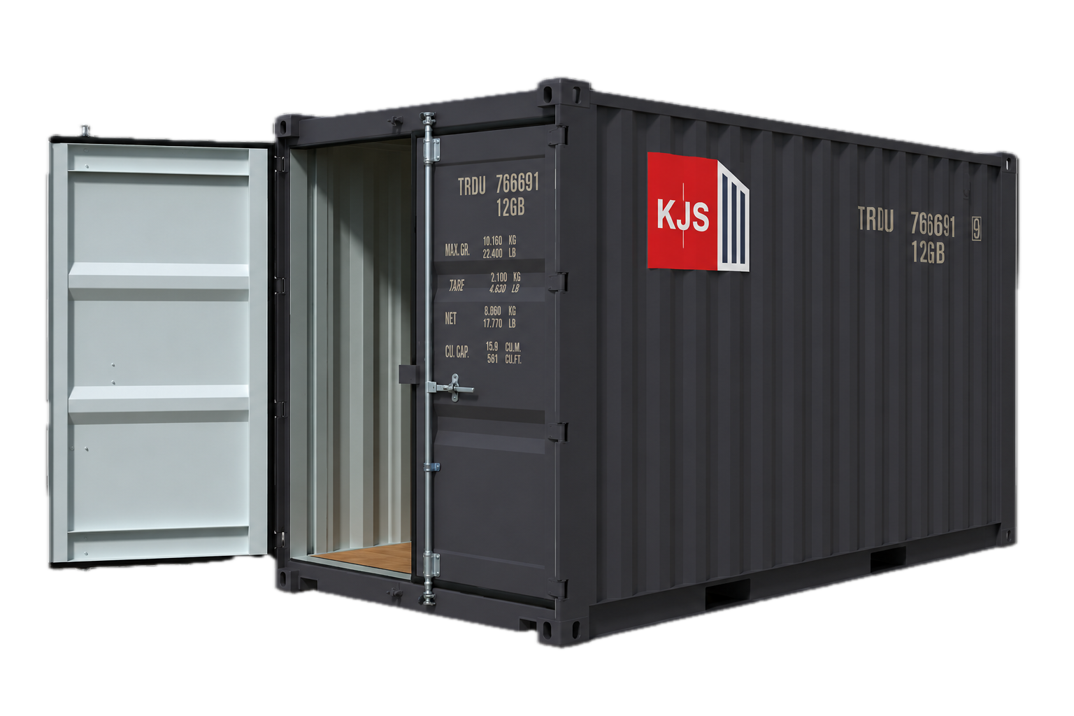 Conteneur 10 pieds à vendre à Montréal, QC - Conteneurs KJS Containers Inc.