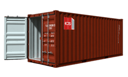 Conteneur 20 pieds à vendre à Montréal, QC - Conteneurs KJS Containers Inc.