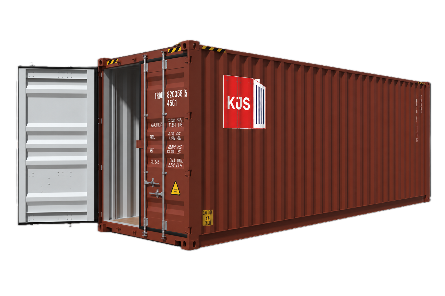 Conteneur 40 pieds à vendre à Montréal, QC - Conteneurs KJS Containers Inc.