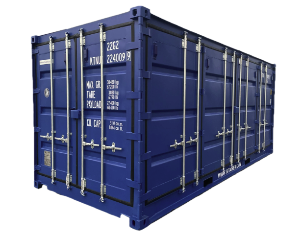 Conteneur de 20 pieds neuf avec portes latérales à vendre à Montréal, Québec - Conteneurs KJS Containers inc