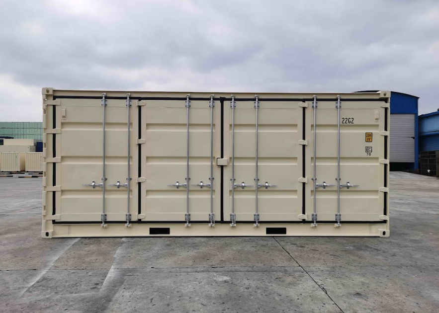 Conteneur de 20 pieds neufs avec portes latérales à vendre à Montréal, Québec - Conteneurs KJS Containers Inc