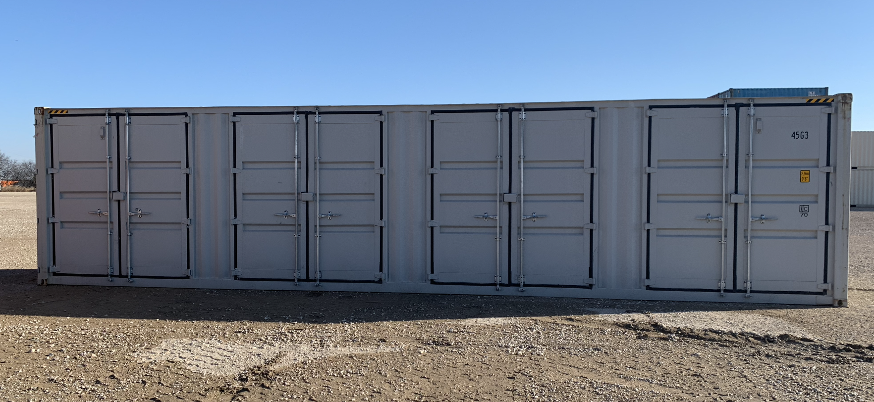 Conteneur de 40 pieds neufs avec portes latérales à vendre à Montréal, Québec - Conteneurs KJS Containers Inc