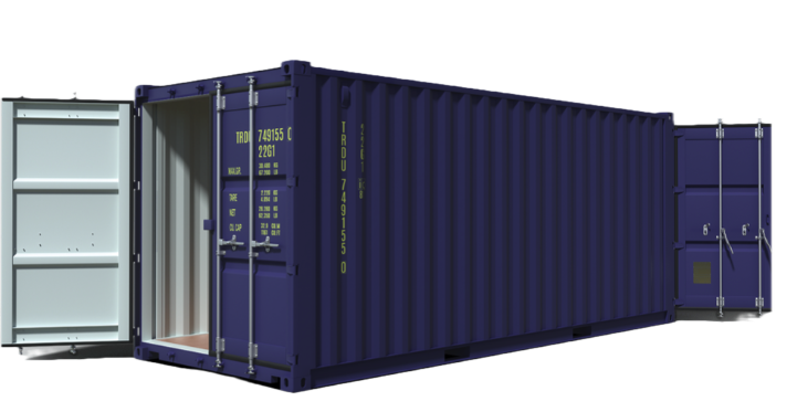 Conteneurs 20 pieds tunnel à vendre à Montréal, Québec - Conteneurs KJS Containers inc.